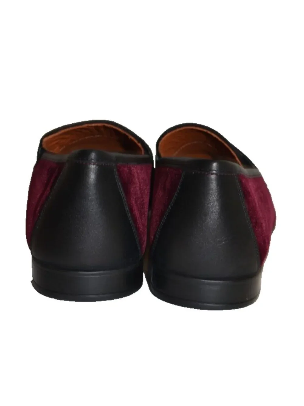 New! Magnanni Vale Velvet Penny Loafer Shoes Size 10 US Burgundy 23686 DD32 43